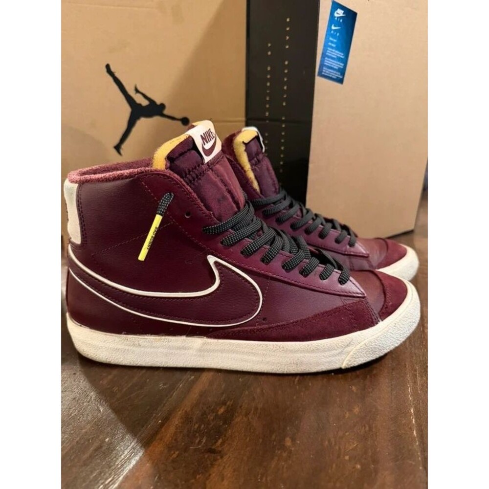 Nike Blazer Mid '77 PRM Night Maroon US 10
